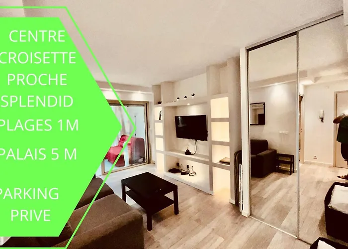 Perle Rare Pres Hotel Majestic Centre Croisette 1Mn Palais Et Des Plages 4P Calme